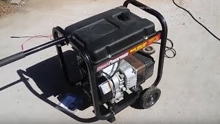 Portable gas Generator Repair the Carburetor [upl. by Chasse]