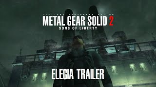 Metal Gear Solid 2 Sons of Liberty  quotElegiaquot Trailer amp Side by Side with 2015 E3 MGSV Trailer [upl. by Arjan668]