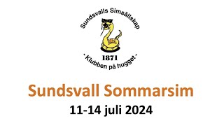 Sundsvall Sommarsim 2024  Pass 3 [upl. by Quackenbush]