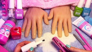 ASMR Realistic Toy Manicure RP Whispered [upl. by Rapp]