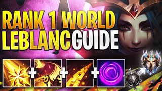 The ULTIMATE LEBLANC Guide  Best Tips to Carry  Combos amp Tricks  LoL Challenger Guide [upl. by Hirschfeld39]