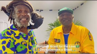 Alpha Blondy Backstage of Republica do Reggae Bahia Brasil 2024 [upl. by Attwood]