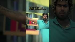 How Malinga Learned Bowling  like this  malinga  shorts [upl. by Aneleh]