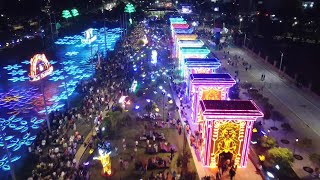 Christmas Lighting Of Medellin Colombia 2022 [upl. by Fricke]