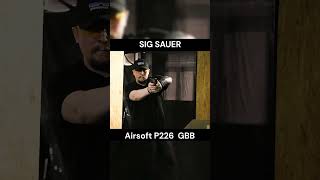 SIG Sauer Airsoft P226 MK25 GBB Pistol by VFC  RWTV shorts [upl. by Neehsar]