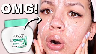 I Used PONDS COLD CREAM For One Week And This Is What Happened [upl. by Gridley449]