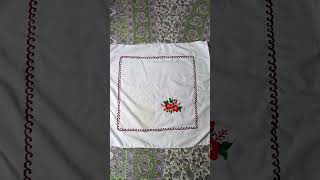 Short video new design hanky embroidery [upl. by Casilda]