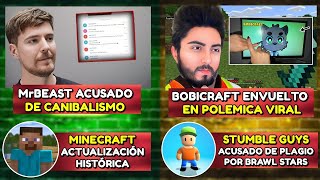 ACUSAN A MrBEAST DE CANIBALlSMO  BOBICRAFT EN POLEMICA VIRAL 😔  STUMBLE GUYS vs BRAWL STARS [upl. by Ajile]