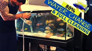 Easy And Quick Way To Change Water In Fish Tank  Cheaper And Faster Than Python No Spill System [upl. by Gnaoh]