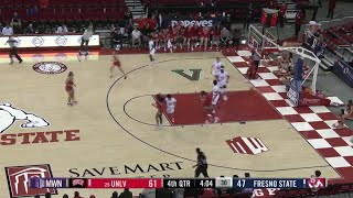 UNLV Lady Rebels at Fresno State Womens Basketball Highlights  202324 Season [upl. by Cottrell235]