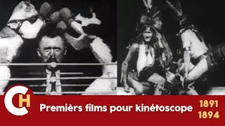 Premièrs films pour kinétoscope [upl. by Ardath]