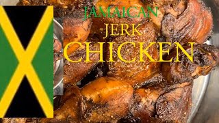 How To Cook Jamaican Jerk Chicken In The Oven [upl. by Atirabrab462]