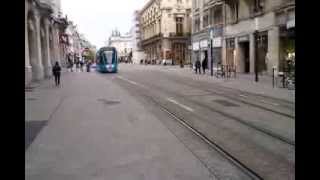 Straßenbahn ohne Oberleitung in Reims  Frankreich [upl. by Tahp899]