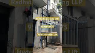 Hydraulic Goods Lift [upl. by Akiner]