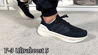 Expensive but not premium anymore Y3 Ultraboost 5 Reviewamp On foot [upl. by Itoyj]