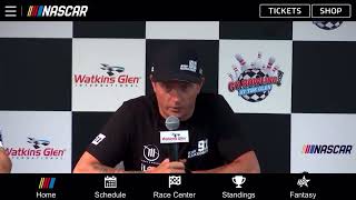 Kimi Raikkonen interview about his first race in NASCAR [upl. by Gilles728]