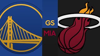 Golden State Warriors v Miami Heat  MyLeague  271022  NBA 2K23 [upl. by Omik]