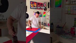 Honest Art Talks ❤️ art artist arttips artlessons artistsupport artshorts advice tips [upl. by Khan]