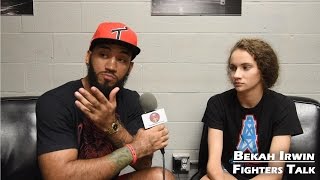 Fighters Talk 45 wBekah Irwin [upl. by Ecenaj]