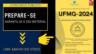 Apostila UFMG Contador 2024 [upl. by Gytle509]