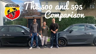 Abarth 500 amp 595 Competizione Comparison  029 [upl. by Ruthe233]