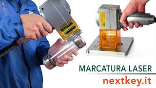 Marcatura laser portatile NextKey srl Brescia [upl. by Akyre]