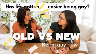 Generational Gay Talk Stamie from The Real L Word amp Luz Discuss LGBTQ Life with Humor [upl. by Poland]