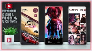 3 PODEROSOS THEMES PARA KLWP 🔥 💯 🤩 😍 [upl. by Bolger898]