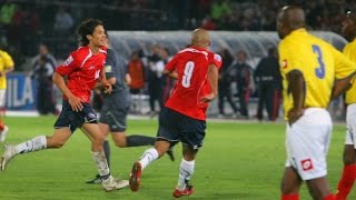 Chile 4  0 Colombia  Eliminatorias Sudáfrica 2010  8º Fecha [upl. by Luci942]