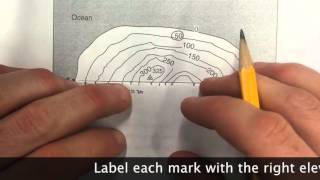 Making Topographic Map Profiles [upl. by Mureil94]