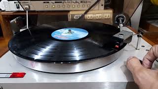 1970 Philips 202 turntable operation ctto song for demo purpose only [upl. by Yllod]