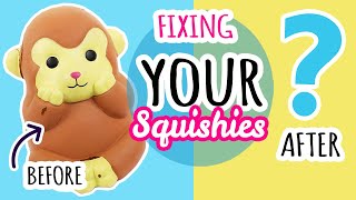 Squishy Makeovers Fixing Your Squishies 19 [upl. by Ytima18]