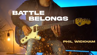 Battle Belongs  Phil Wickham  Electric Guitar Playthrough 4K [upl. by Bish]