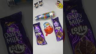 Kinder Joy Dairy Milk Lollipop 🍭Popsicle shotrs youtubeshort shortsvideoviral [upl. by Kip147]