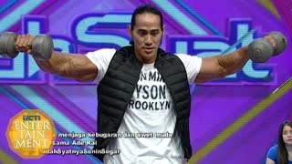 Gini nih tips angkat barbel ala Ade Rai Dahsyat 19 Okt 2015 [upl. by Noam]