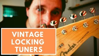 GOTOH Vintage Locking Tuner Heads review [upl. by Narcissus928]