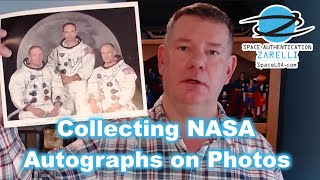 Collectibles Chat Episode 23 Autograph Collecting  Types of NASA Photos [upl. by Attiuqihc349]