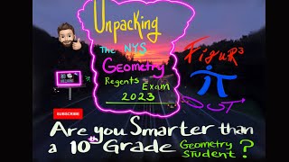 Are you SMARTER than a 10th Grade Math Student NYS Geo Regents exam 12023 [upl. by Damalis]