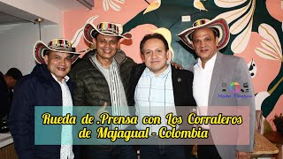 Rueda de Prensa con Los Corraleros de Majagual  Colombia [upl. by Bubalo]