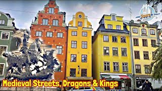 Stockholm Walking Tour  An Old Town Walk Through Gamla Stan [upl. by Nywled]