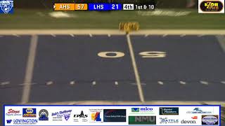 Lovington Football vs Artesia [upl. by Tneciv630]