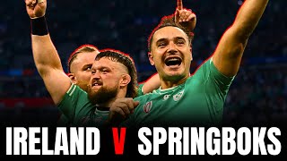 IRELAND DEFEAT SPRINGBOKS Bloodiest game ever [upl. by Idalla958]