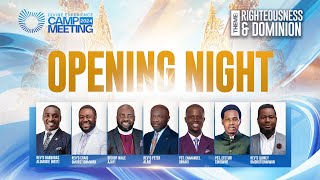 DIVINE EXPERIENCE CAMP MEETING 2024  REV BARNABAS ALUMOGIE  OPENING NIGHT [upl. by Arlan]