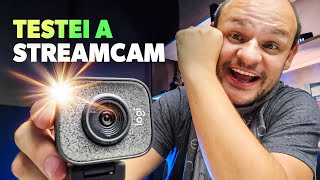 Logitech StreamCam Plus  Esta Webcam é boa e vale a pena Review  Full HD 1080p 60fps [upl. by Ardnuasac578]