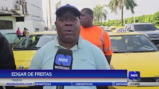 Taxistas preocupados por los últimos hechos violentos en Colón [upl. by Nalyr]