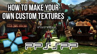 How To Make Texture Pack On PPSSPP Emulator I Android and PC [upl. by Theis]