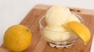 Homemade Lemon Sorbet Recipe  Laura Vitale  Laura in the Kitchen Episode 612 [upl. by Rissa]