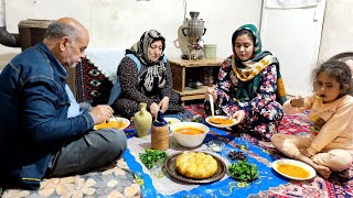 Daily routine village life in iran  Iftar in the holy month of Ramadan Ramadan in the village [upl. by Lalaj998]