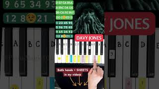 DAVY JONES Music Box piratesofthecaribbean howtoplay [upl. by Rani]