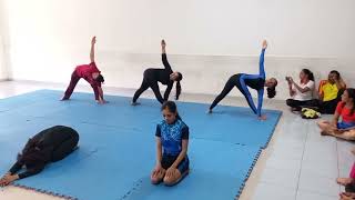 yoga competition state level Rajkot [upl. by Notgnilliw]